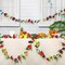 4 Pcs 7.71 ft Hibiscus Flower Garland for Hawaiian Party Decoration Artificial Summer Spring Beach Silk Tropical Garland Plant Floral Vines Hawaiian Leis for Luau Birthday Party Wedding Decor